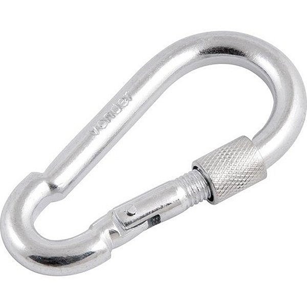 MOSQUETÃO VONDER GALVINIZADO 6X60MM CADA* 347787