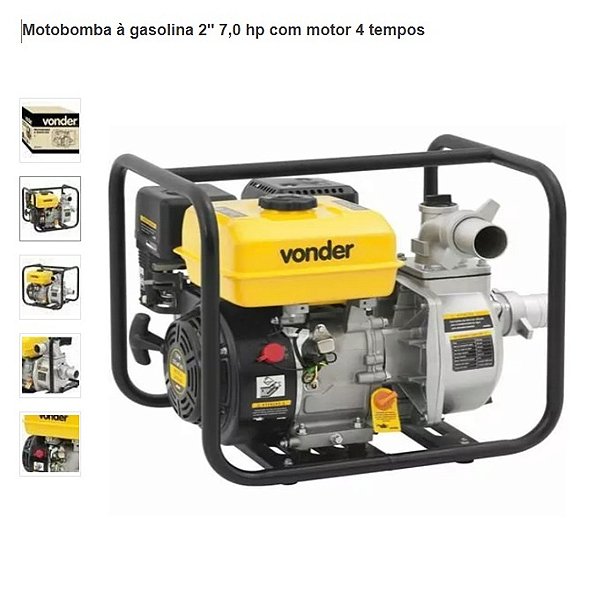 MOTO BOMBA VONDER 2 P 4TE 7HP 6883002000 397660