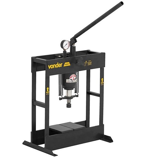 PRENSA HIDRÁULICA 10TON VONDER 702MM ALTURA 405450