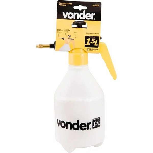 PULVERIZADOR VONDER PVC 1,5L COMPRESSAO 314226