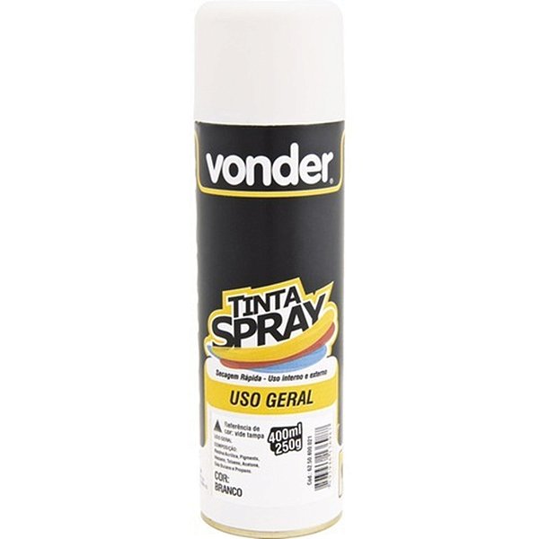 SPRAY VONDER BRANCO BRILHANTE 400ML 498610