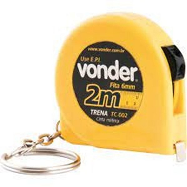 TRENA VONDER PVC 2 METROS 6MM CHAVEIRO 405701