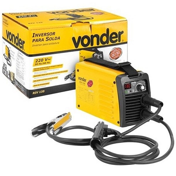 MAQUINA INVERSORA RETIFICADEIRA VONDER RIV135 220V 508411