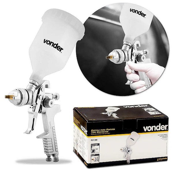 PISTOLA PINTURA GRAVIDADE VONDER PGV200 708623