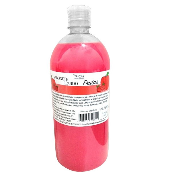 SABONETE LÍQUIDO YANTRA  FRUTAS 1L 681660