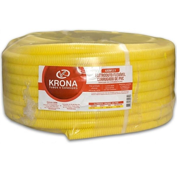 CONDUITE AMARELO KRONA 1X10M