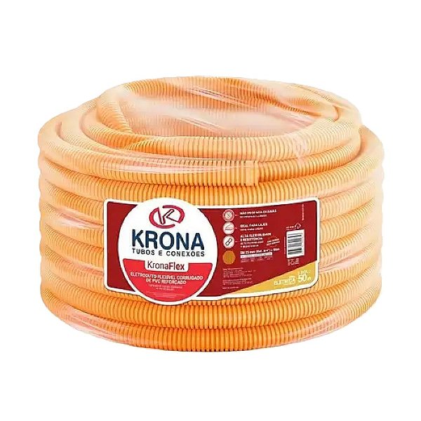 CONDUITE LARANJA 3/4X50M KRONA REFORCADO