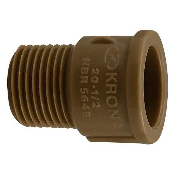 ADAPTADOR MARROM CURTO 1/2 0330 KRONA 461989