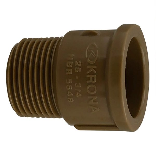 ADAPTADOR MARROM CURTO 3/4 0331 KRONA 461997