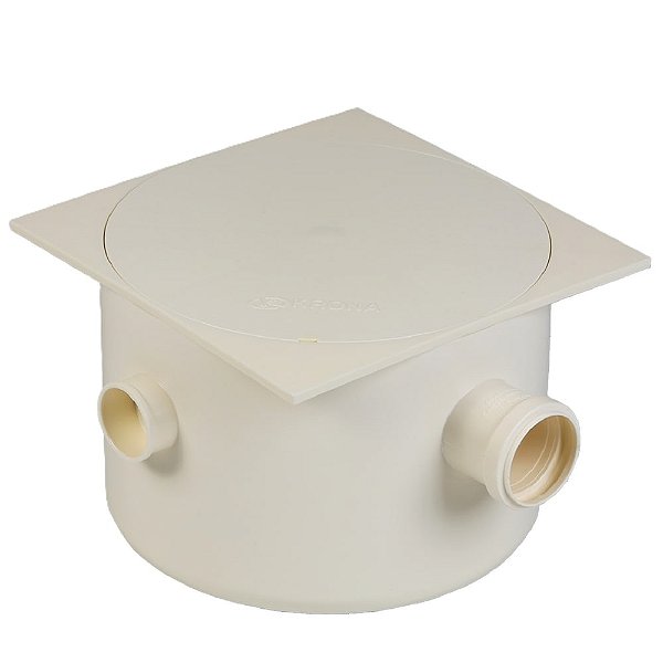 CAIXA SIFONADA QUADRADO BRANCO 250X172X50 0924 KRONA 766143