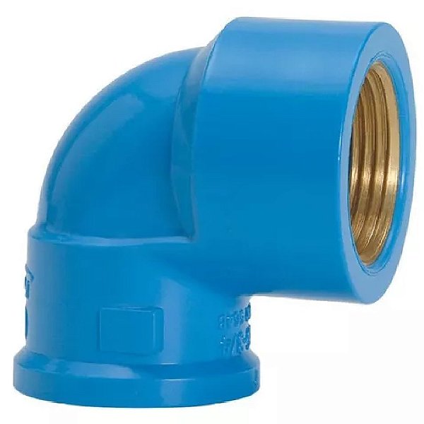 COTOVELO AZUL 1/2X1/2 LISO E ROSCA 497 KRONA 478458