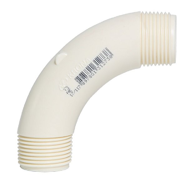 CURVA BRANCO 3/4 COM ROSCA 227 KRONA 461512