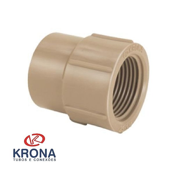 LUVA MARROM 1/2 COM ROSCA 487 KRONA 458775