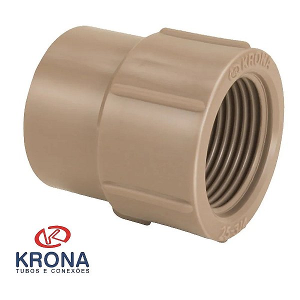 LUVA MARROM 3/4 COM ROSCA 0488 KRONA 458783