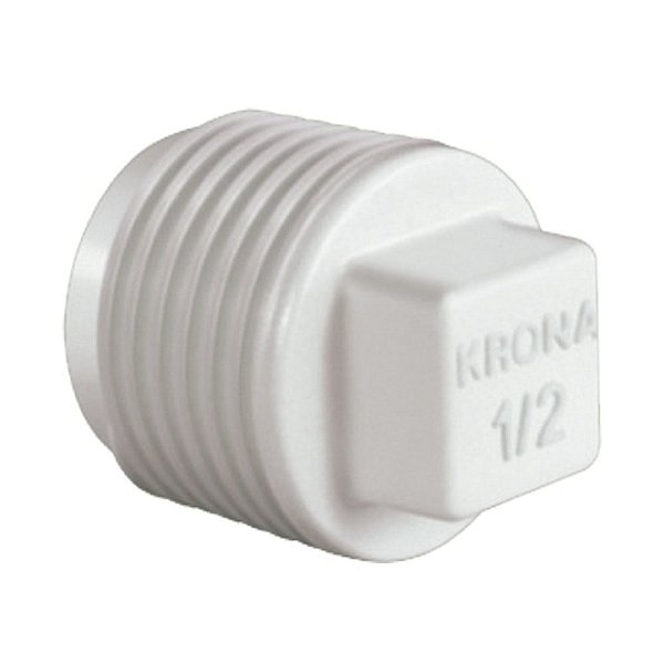 PLUG BRANCO 1/2 ROSCA 0293 KRONA 461806