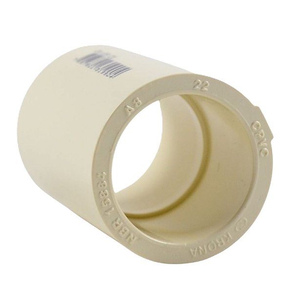 ULTRATERM LUVA FÊMEA E FÊMEA CPVC DN22 1358 KRONA 792063