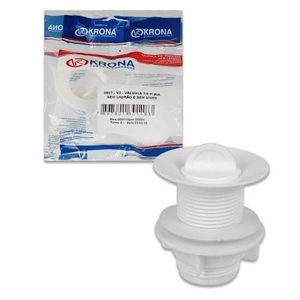 VALVULA PIA KRONA V2 PVC