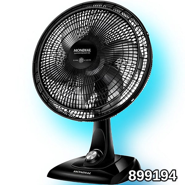 VENTILADOR DE MESA 40CM 8 PÁS 127V VSP40B 402201 MONDIAL 899194