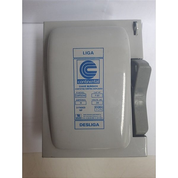CHAVE F321 30A FACA BLINDADO PA000658 MARGIRIUS 45420