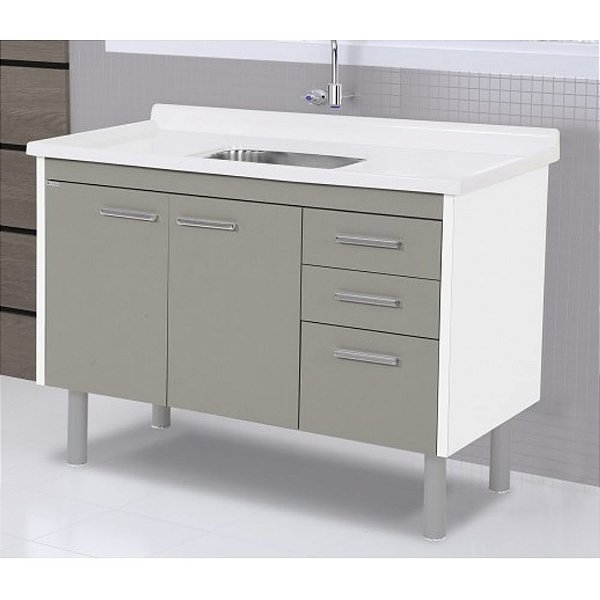 GABINETE VALENZA 116,2 CINZA 560147 AJ RORATO 708755
