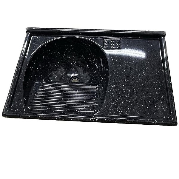 TANQUE BANCADA 79,5X52 PRETO 501908 AJ RORATO 742937