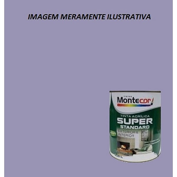 LÁTEX SUPER 3,6 LITROS VIOLETA 0172G MONTECOR TINTAS 343080