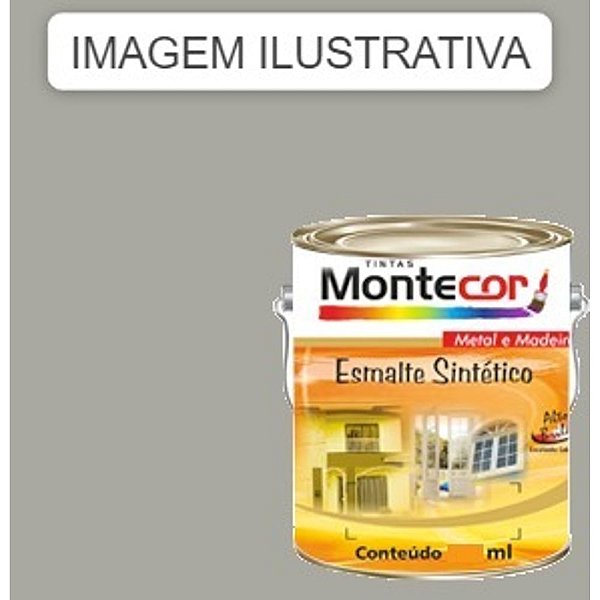ESMALTE SINTÉTICO 1/16 PLATINA 141D MONTECOR TINTAS 695203