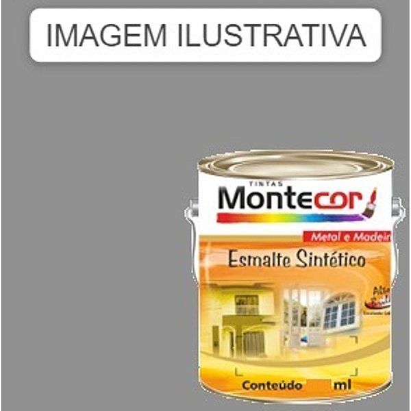 ESMALTE SINTÉTICO 1/16 ALUMÍNIO 14D MONTECOR TINTAS 694770