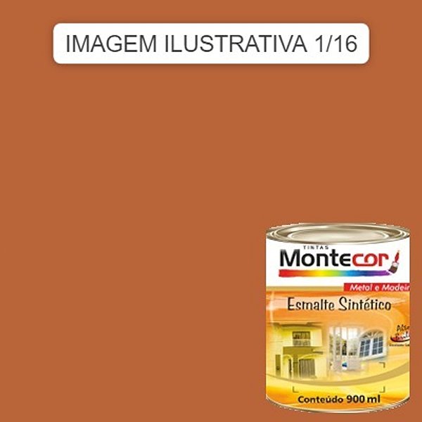 ZARCÃO 1/16 LARANJA 0031D MONTECOR TINTAS 681830