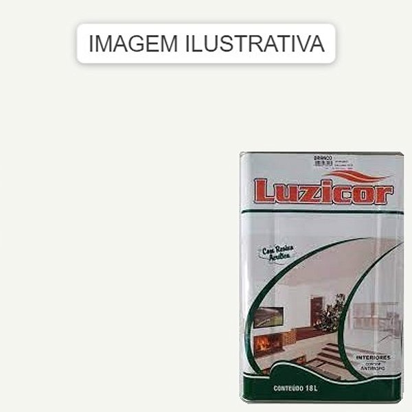LÁTEX LUZICOR 18 LITROS BRANCO 0110 BAL MONTECOR TINTAS 343153