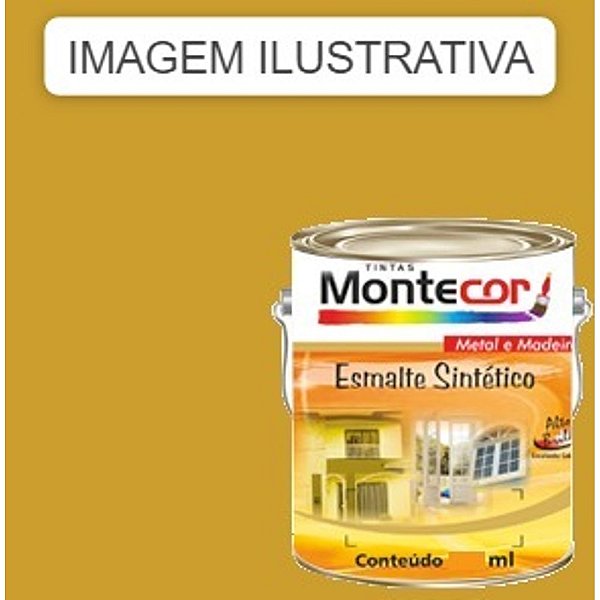 ESMALTE SINTÉTICO 1/16 AMARELO 117D MONTECOR TINTAS 694800