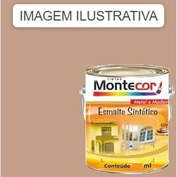 ESMALTE SINTÉTICO 3,6 LITROS AREIA 119G MONTECOR TINTAS 694819