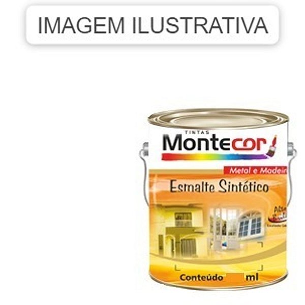 ESMALTE SINTÉTICO 1/4 BRANCO FOSCO 127Q MONTECOR TINTAS 694967