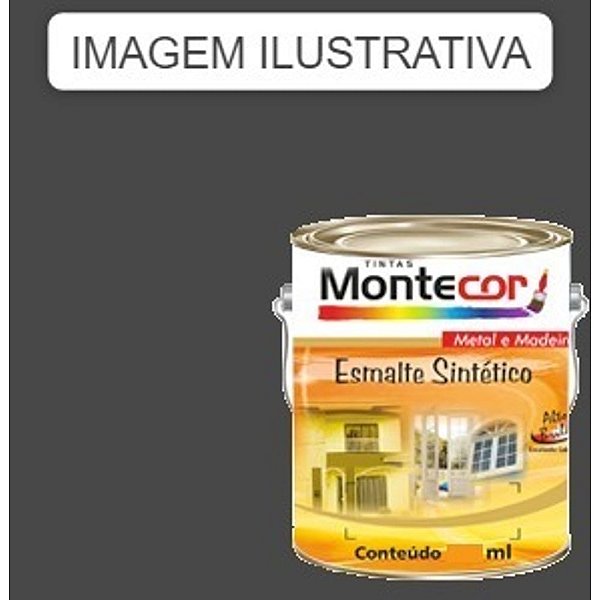 ESMALTE SINTÉTICO 1/4 CINZA ESCURO 129Q MONTECOR TINTAS 694983