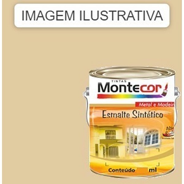 ESMALTE SINTÉTICO 3,6 LITROS MARFIM 138G MONTECOR TINTAS 695130
