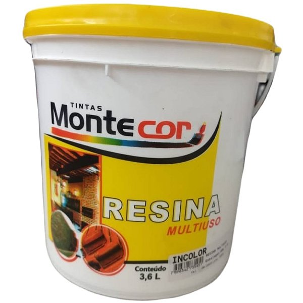 RESINA INCOLOR GL3.6 0236BAL3.6 MONTECOR TINTAS 681946