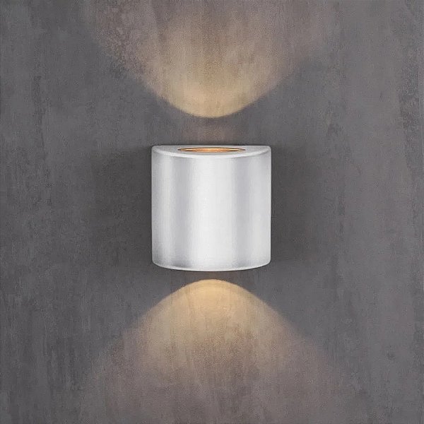 LUMINÁRIA BLUMENAU ARANDELA CLEAN LED CURVA 3W 3K BR