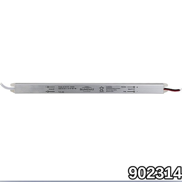FONTE BLUMENAU LED 12V 60W 5A 40300600 902314