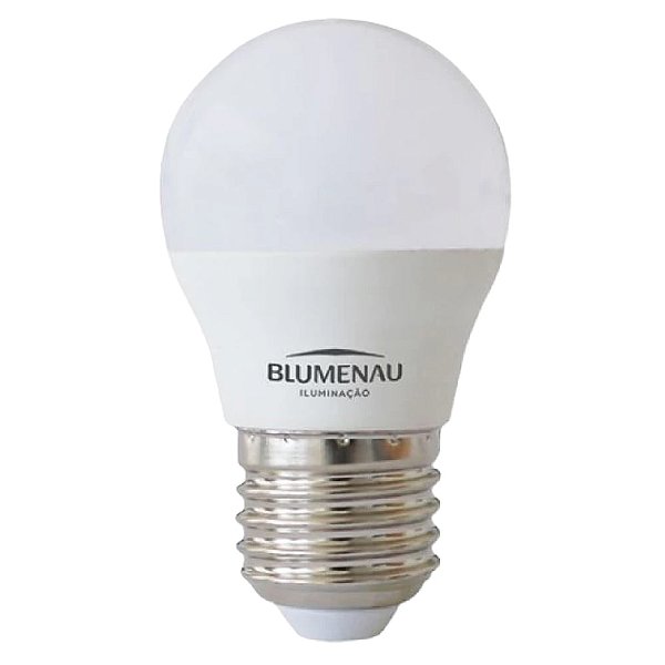 LÂMPADA LED BLUMENAU BULBO 4,8W 6500K BIV G45 E27