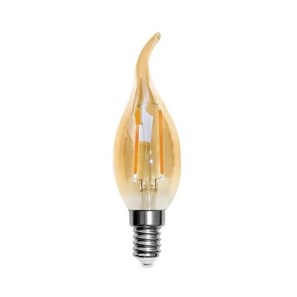 LÂMPADA LED BLUMENAU VELA 2W 2200 127V E14
