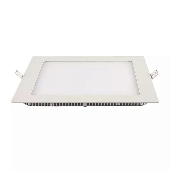 PAINEL LED BLUMENAU BRANCO EMBUTIR 18W 4100K QUADRADO BIVOLT