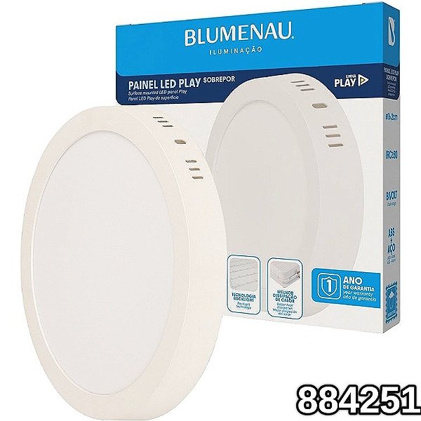 PAINEL BLUMENAU BR SOB 18W3000K RD PLAY