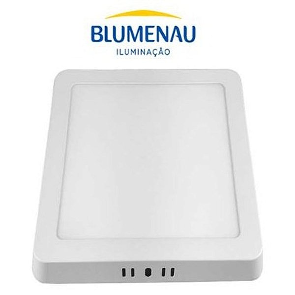 PAINEL LED BLUMENAU BRANCO SOBREPOR 6W 6500K QUADRADO BIVOLT 80716004 551830