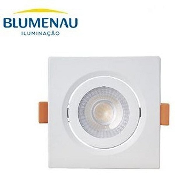 SPOT LED BLUMENAU EMB 8W QUAD 6500K BIV