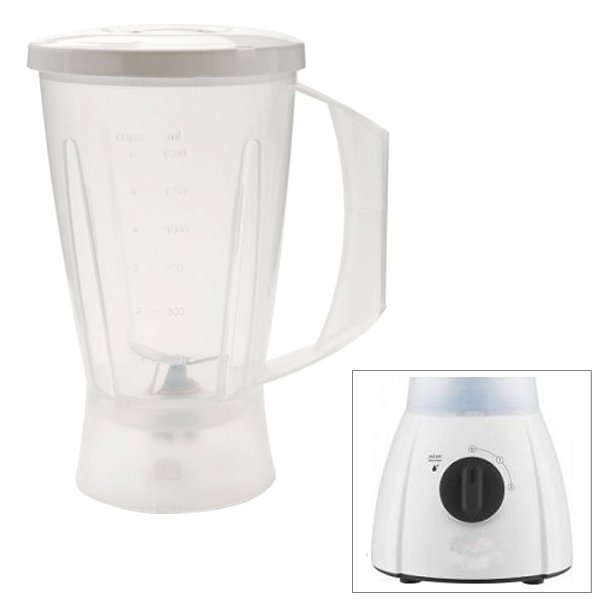 COPO PARA LIQUIDIFICADOR 9125 ARNO OPTIMIX POWER MIX TRANSLÚCIDA MEBRASI 711489