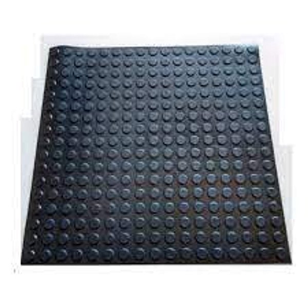PISO DE BORRACHA PASTILHADO PRETO 50X50CM ULT075 711934 CADA UNIDADE