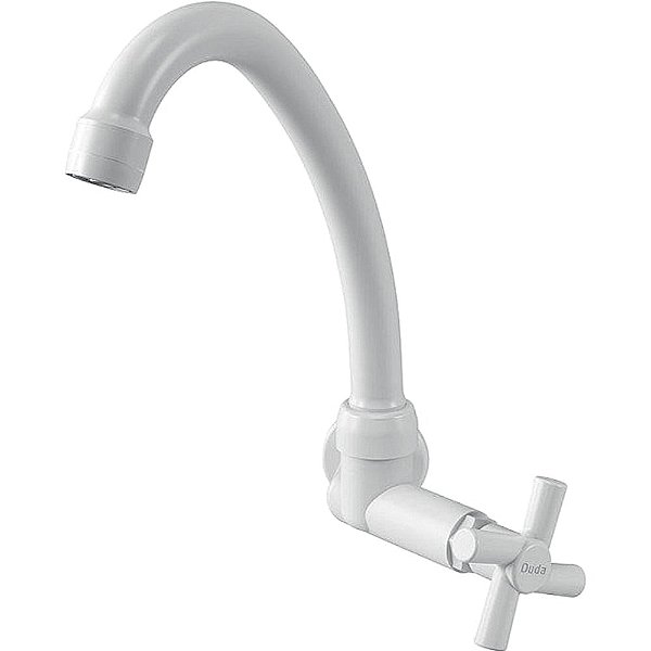 TORNEIRA PARA PIA DUDA ROMA PAREDE BRANCO/BRANCO 1/2 640700 908037
