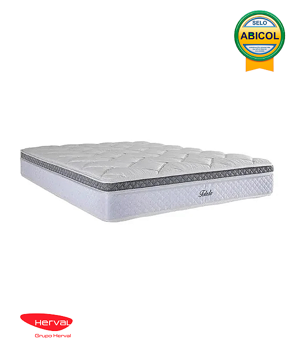 COLCHÃO HERVAL TOLEDO MOLAS ENSACADAS