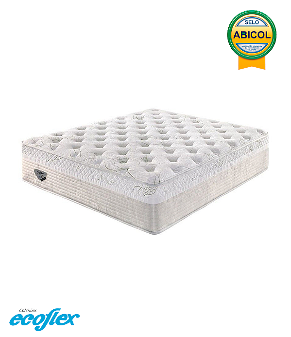 COLCHÃO ECOFLEX ECONATURE MOLAS ENSACADAS
