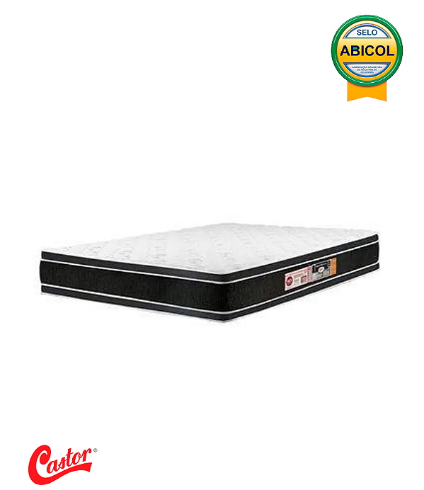 COLCHÃO CASTOR BLACK WHITE D33